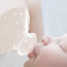 Load image into Gallery viewer, Silicone Nipple Shield and Milk Collector for Comfortable Breastfeeding