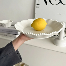 Load image into Gallery viewer, Relief Ceramic Dinner Plate European Style Tableware for Home Dining