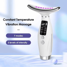 Load image into Gallery viewer, Neck and Face Lifting Massager with LED Therapy and Vibration