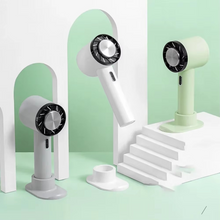 Load image into Gallery viewer, Portable Rechargeable Camping Fan with 2200mAh Battery and 3 Speed Settings
