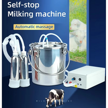 Load image into Gallery viewer, Electric Milking Machine with Vacuum Pump for Goats, Sheep, and Cows