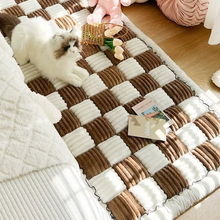 Load image into Gallery viewer, Warm Anti-Slip Washable Dog Bed Mat & Sofa Protector