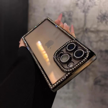 Load image into Gallery viewer, Diamond Rhinestone Luxury iPhone Case