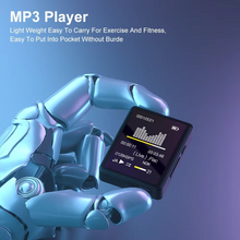 Load image into Gallery viewer, Portable Bluetooth MP3 Player with HiFi Stereo, Mini MP4 Video Playback, LED Screen and Voice Recording