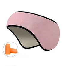 Load image into Gallery viewer, Three-Layer Blackout Sleep Mask with Soft Ear Muffs
