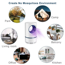 Load image into Gallery viewer, USB Powered Electric Mosquito and Insect Killer Lamp with LED Light Trap