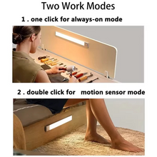 Load image into Gallery viewer, Smart Sensor LED Night Light - Motion-Activated, Dimmable & Rechargeable