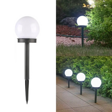 Load image into Gallery viewer, Solar LED Round Ball Light for Outdoor Garden and Yard Decoration