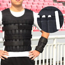 Load image into Gallery viewer, Adjustable Weighted Training Vest for Boxing Running and Fitness