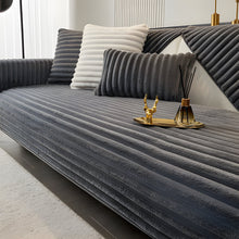 Load image into Gallery viewer, Luxurious Winter Sofa Cover Made Of Soft Faux Rabbit Fur