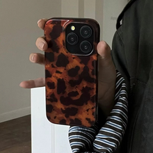 Load image into Gallery viewer, Retro Amber Texture Laser Phone Case