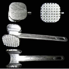 Load image into Gallery viewer, Heavy-Duty Dual-Sided Meat Tenderizer Hammer – Aluminum Alloy Mallet for Tenderizing & Flattening Beef, Pork, Chicken, and More