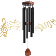 Load image into Gallery viewer, Enchanting Aluminum & Wood Garden Wind Chimes