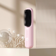 Load image into Gallery viewer, USB Rechargeable Ionic Hair Styler – Ceramic Straightening Comb
