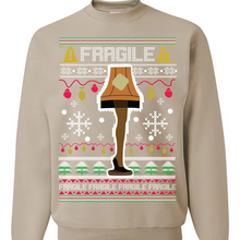 Load image into Gallery viewer, Fragile Leg Lamp Funny Christmas Story Party Sweater