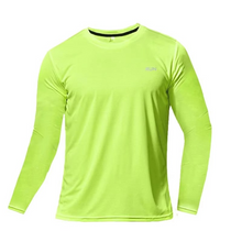 Load image into Gallery viewer, Mens Breathable Dry Fit Sports Training Top with Seven Sleeve Length