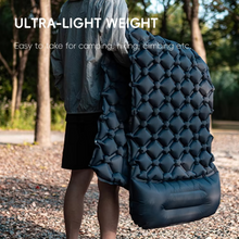Load image into Gallery viewer, Inflatable Camping Sleeping Pad with Built-in Pillow Self-Inflating Air Cushion for Hiking and Outdoor Travel
