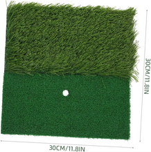 Load image into Gallery viewer, Portable Golf Hitting Mat with Tee Hole for Backyard, Garage, and Indoor Practice