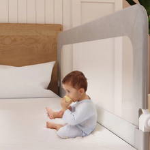 Load image into Gallery viewer, Adjustable Baby Crib Bed Guardrail Fence for Safe Sleep