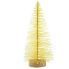Load image into Gallery viewer, Mini Bottle Brush Christmas Trees Tabletop Holiday Decorations