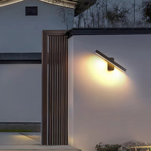 Load image into Gallery viewer, Adjustable PIR Motion Sensor Outdoor Wall Lamp - IP65 Waterproof, Ideal for Exterior Entrance and Porch