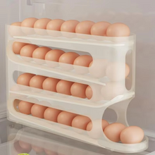 Load image into Gallery viewer, Slide Egg Storage Box – Space-Saving Rolling Tray for Easy, Organized Egg Access