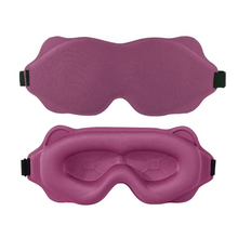Load image into Gallery viewer, 3D Contoured Sleep Mask for Total Light Blocking and Deep Rest