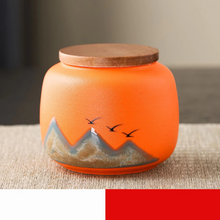 Load image into Gallery viewer, Elegant Ceramic Tea Canister Gift Set with Sealed Small Storage Jars