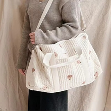 Load image into Gallery viewer, Versatile Mommy Travel Tote - Diaper, Nappy, and Essentials Organizer Bag
