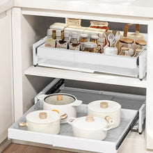 Load image into Gallery viewer, Pull Out Cabinet Organizer, Expandable Under Sink Organizer with Heavy Duty Slide Out Drawers