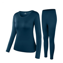 Load image into Gallery viewer, Men's Fleece Lined Thermal Underwear Set Winter Base Layer Top and Bottom