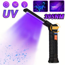 Load image into Gallery viewer, USB Rechargeable Handheld UV Light for Resin Curing, Foldable Portable Lamp for DIY Crafting