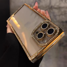 Load image into Gallery viewer, Diamond Rhinestone Luxury iPhone Case