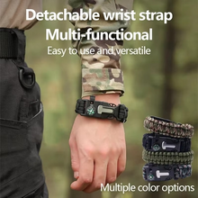 Load image into Gallery viewer, Outdoor Multi-Function Paracord Survival Bracelet with Fire Starter and Emergency Rope