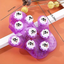 Load image into Gallery viewer, Handheld Roller Ball Massage Glove for Muscle Relief and Relaxation