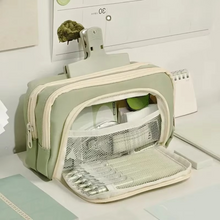 Load image into Gallery viewer, Large Capacity Aesthetic Pencil Pouch for Students