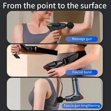 Load image into Gallery viewer, Long Handle Electric Massage Gun for Muscle Relaxation and Deep Tissue Percussion Therapy