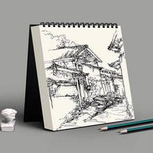 Load image into Gallery viewer, Premium Eco-Friendly Spiral Sketch Pad with Acid-Free Thick Paper – Multiple Sizes
