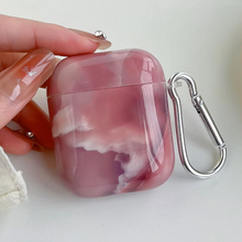 Load image into Gallery viewer, Wireless Bluetooth Case with Marble Grain Finish for AirPods