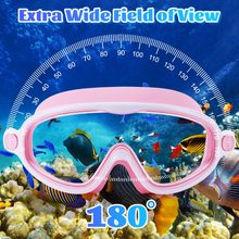 Load image into Gallery viewer, 2-Pack HD Swimming Goggles with Earplugs, Wide-View Waterproof Dive Mask