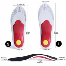 Load image into Gallery viewer, Orthopedic Insoles with Arch Support for Flat Feet and Plantar Fasciitis Relief