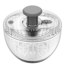 Load image into Gallery viewer, 6.3 QT One-Handed Salad Spinner with Easy Press Drying System