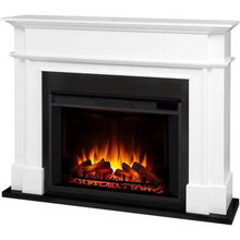 Load image into Gallery viewer, 55 Inch Electric Fireplace with Insert Heater and Realistic Flame Effect