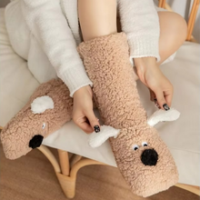 Load image into Gallery viewer, Luxurious Velvet Coral Fleece Winter Socks for Women