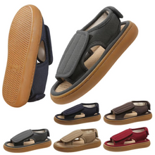 Load image into Gallery viewer, Wide Fit Adjustable Comfort Sandals with Arch Support