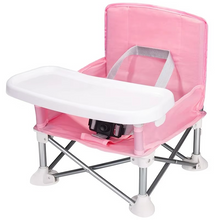 Load image into Gallery viewer, Portable Folding Baby Booster Seat for Dining and Travel