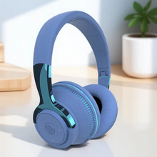 Load image into Gallery viewer, Foldable Bluetooth 5.1 Wireless Stereo Headset with Microphone for Mobile and Tablet