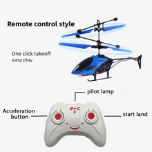 Load image into Gallery viewer, Rechargeable Mini RC Drone for Kids – Durable, Fall-Resistant Helicopter Toy