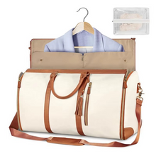 Load image into Gallery viewer, Large-Capacity Foldable Women's Garment Travel Bag with Hanging Suit Compartment