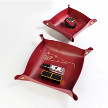 Load image into Gallery viewer, Nordic Style Leather Storage Tray and Desktop Organizer